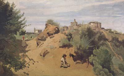 Jean Baptiste Camille  Corot Le chevrier de Genzano (mk11) china oil painting image
